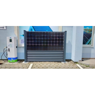 Fotovoltický plot Glass Bifacial