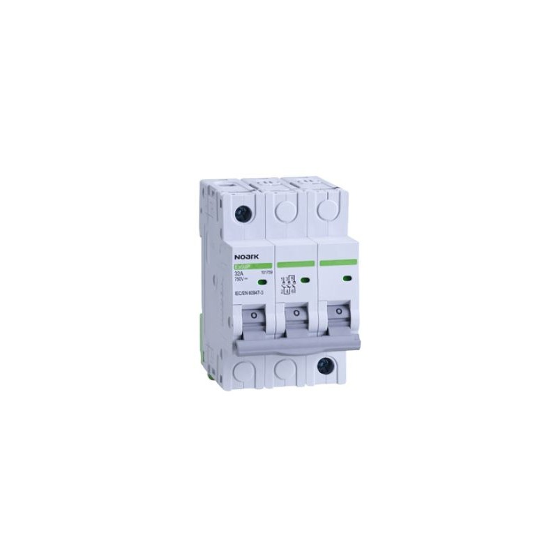 DC Vypínač, šírka 3 moduly, 3pól, 32A DC Vypínač, šírka 3 moduly, 3pól, 32A