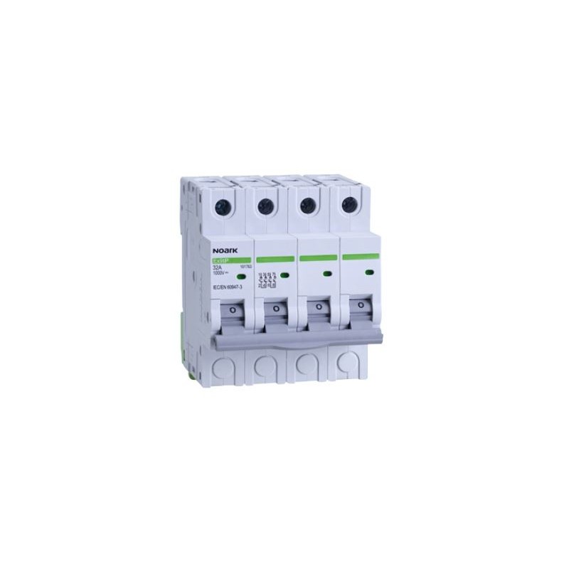 DC Vypínač, šírka 4 moduly, 4pól, 50A DC Vypínač, šírka 4 moduly, 4pól, 50A